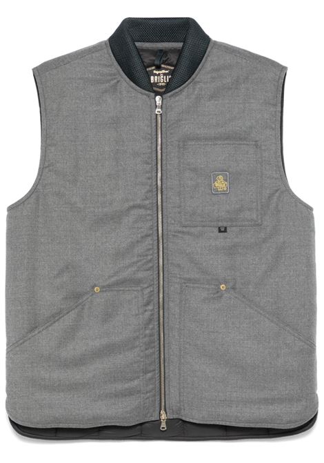 Gilet Jordan in grigio Briglia 1949- uomo